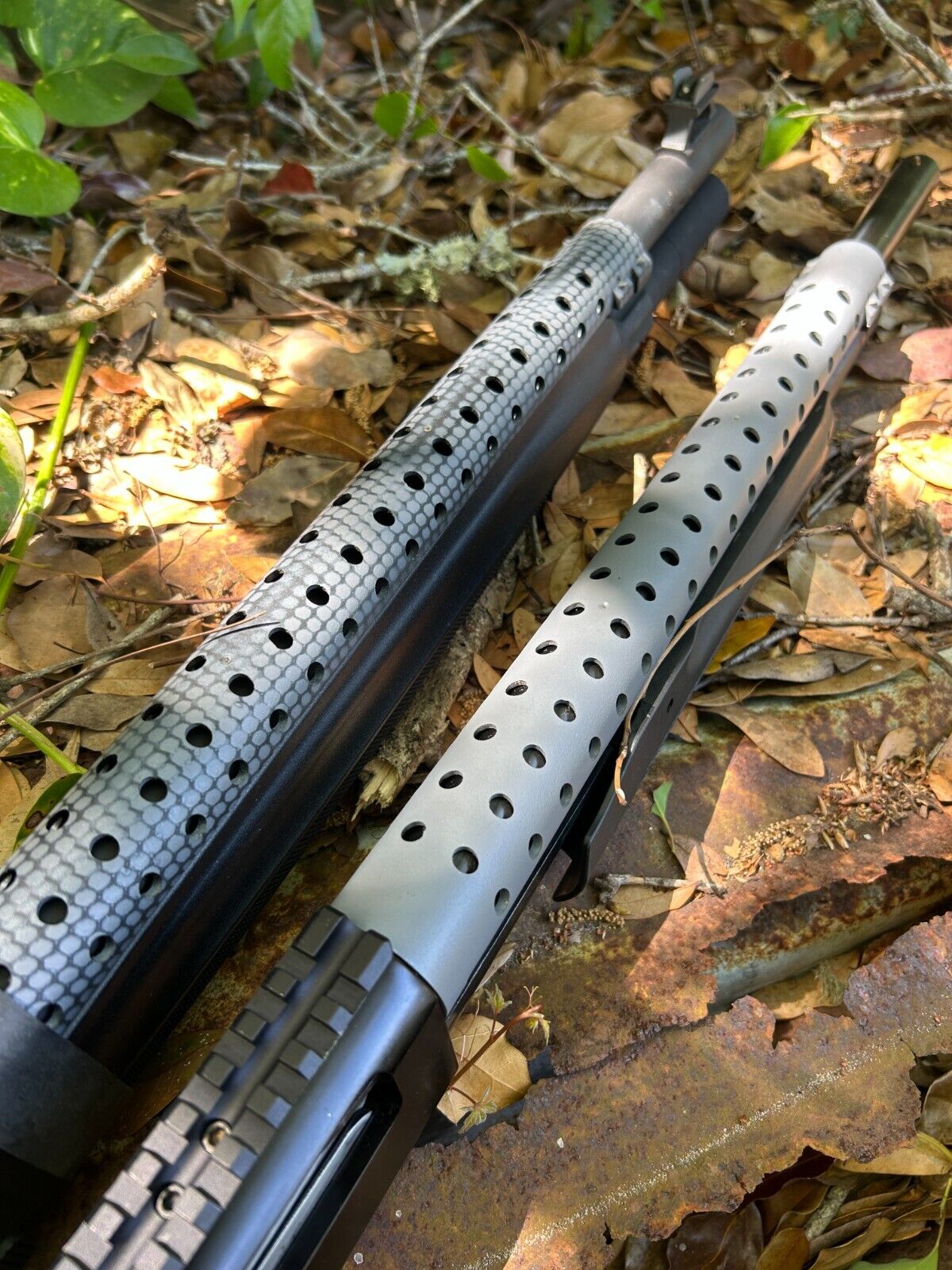 Heat Shield for Remington 870 WOLF or MESH GREY 12ga CUSTOM SPRAY Shotgun-img-3