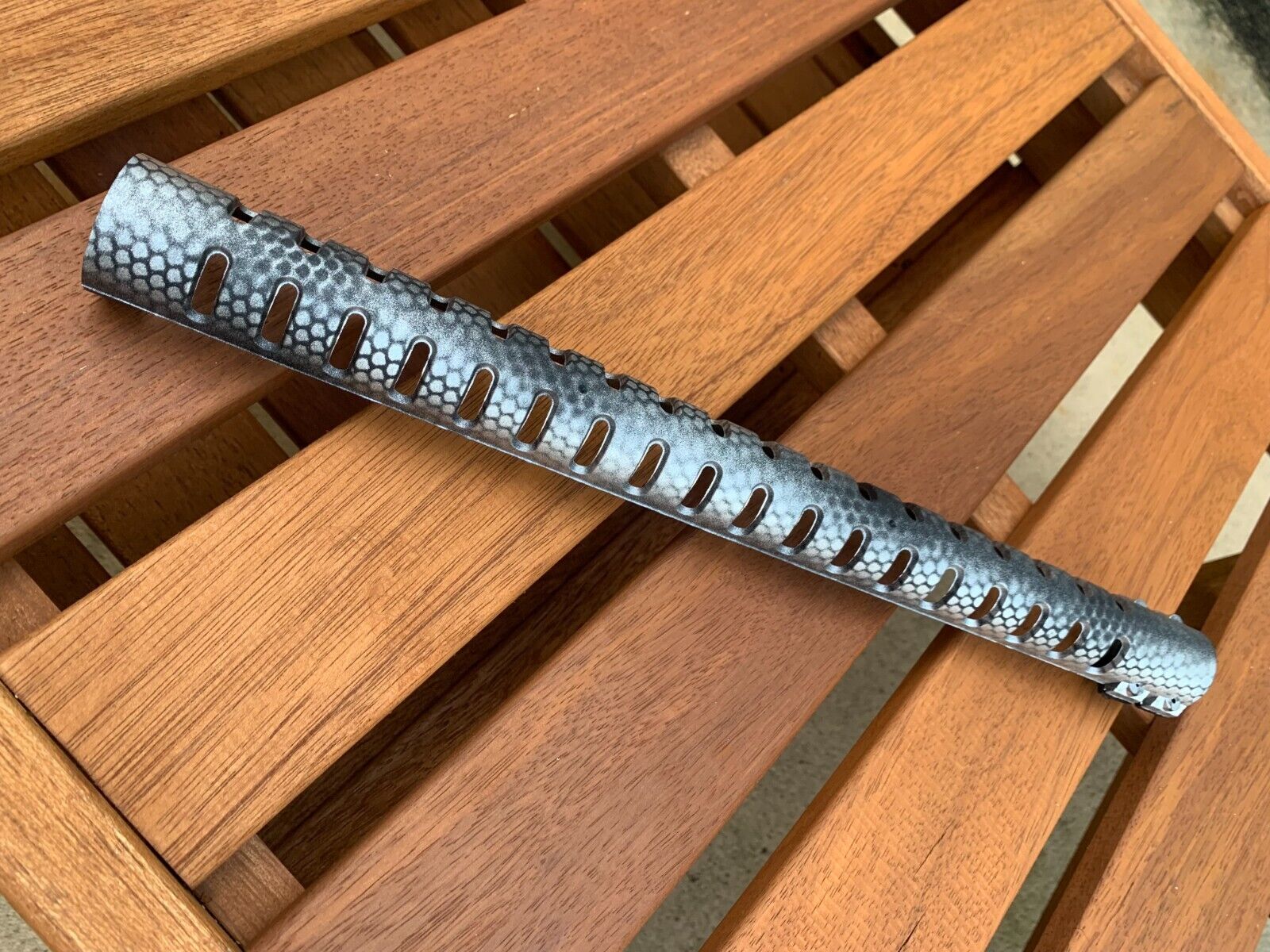 Custom MARINECOAT SILVER GRID HAWK 982 Heat Shield Shotgun-img-7