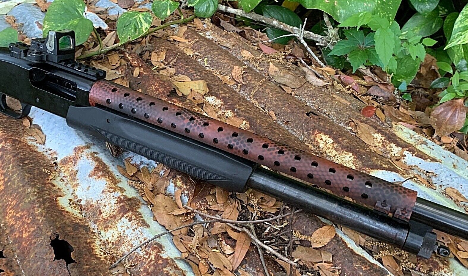Tri Star Cobra Heat Shield MERIDIAN RED 12 Gauge CUSTOM SPRAY-img-0