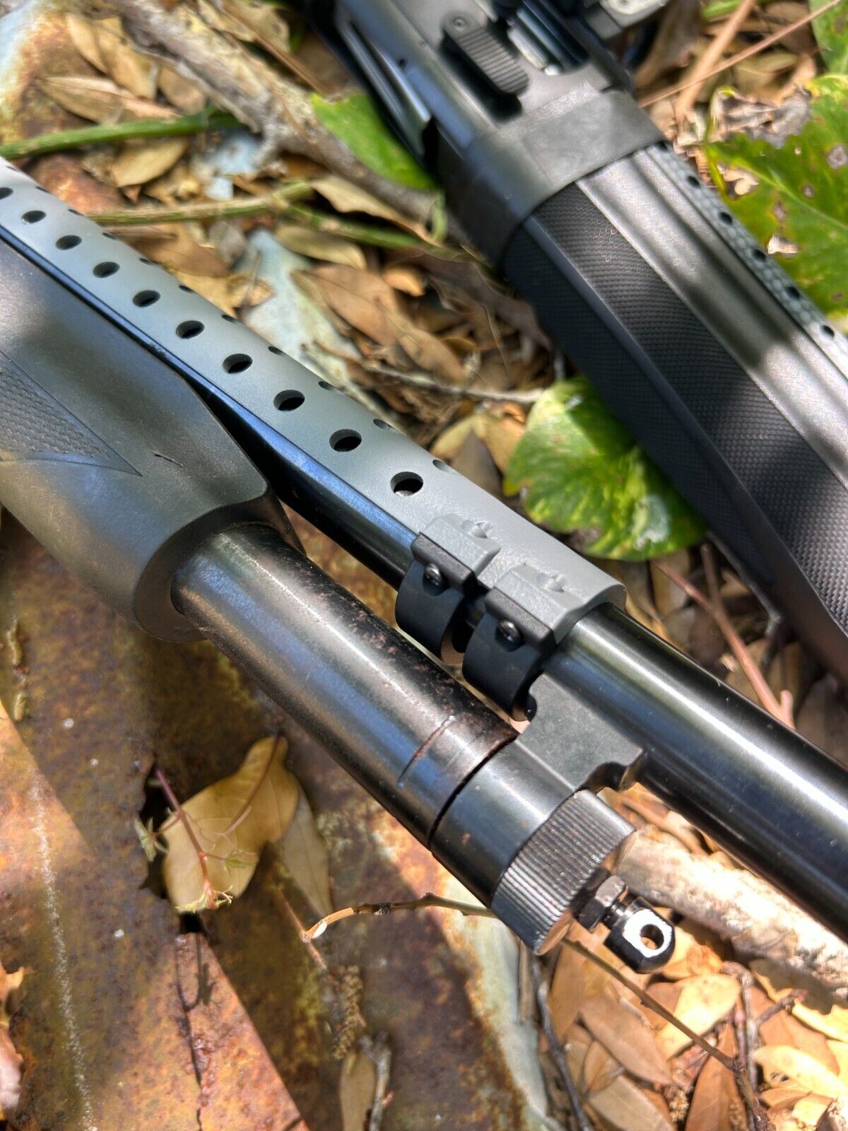 Heat Shield for Remington 870 WOLF or MESH GREY 12ga CUSTOM SPRAY Shotgun-img-4