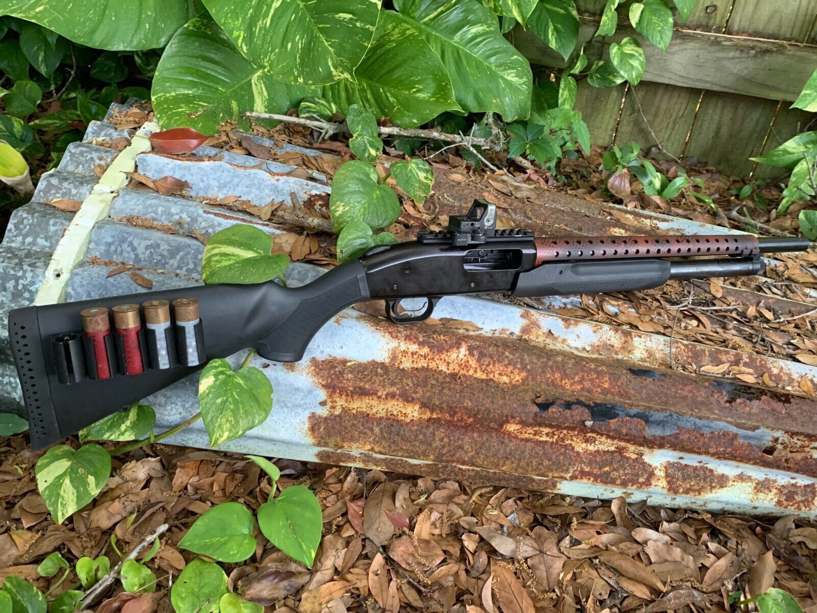 Tri Star Cobra Heat Shield MERIDIAN RED 12 Gauge CUSTOM SPRAY-img-6